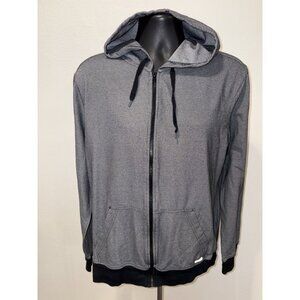 Tony Hawk Next Level Front Zip XL Performance Hoodie Gray Hand Pocket